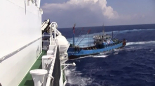 Photo-4: Mǐn jìn yú 5179 collided into JCG Patrol Vessel